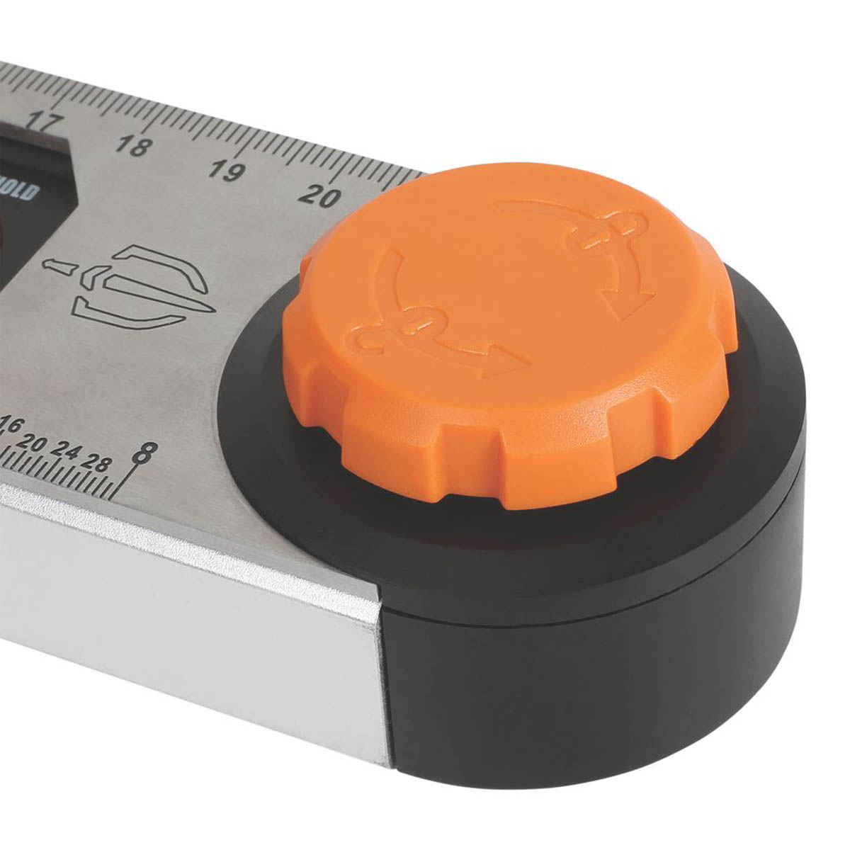 Magnusson Digital Angle Measurer Aluminium LCD Display 0 - 225° Metric Imperial - Image 2