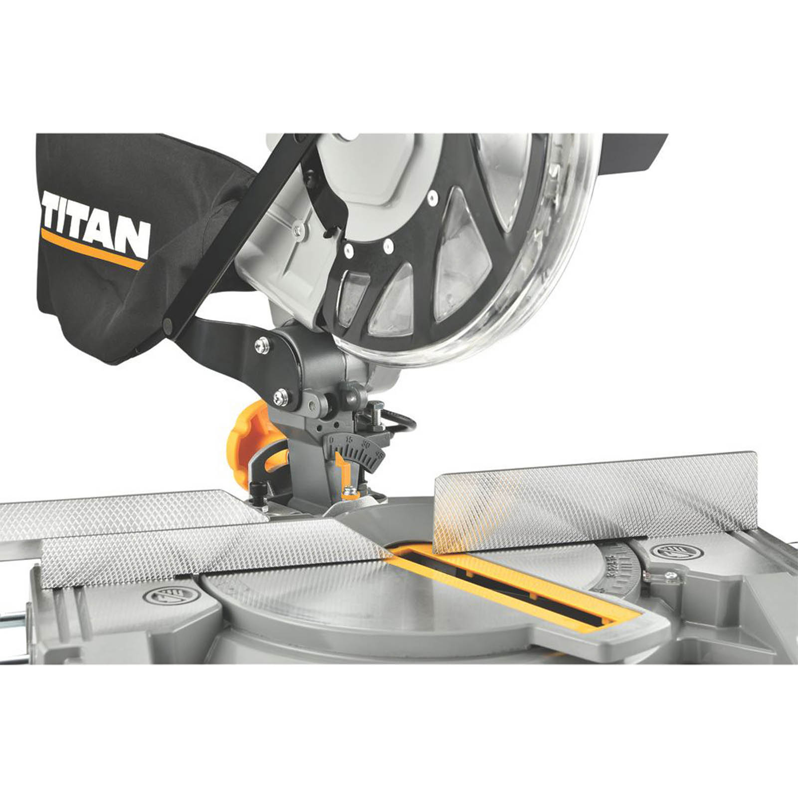 Titan TTB1361MSW 210mm Electric Single-Bevel Compound Mitre Saw 220-240V - Image 5