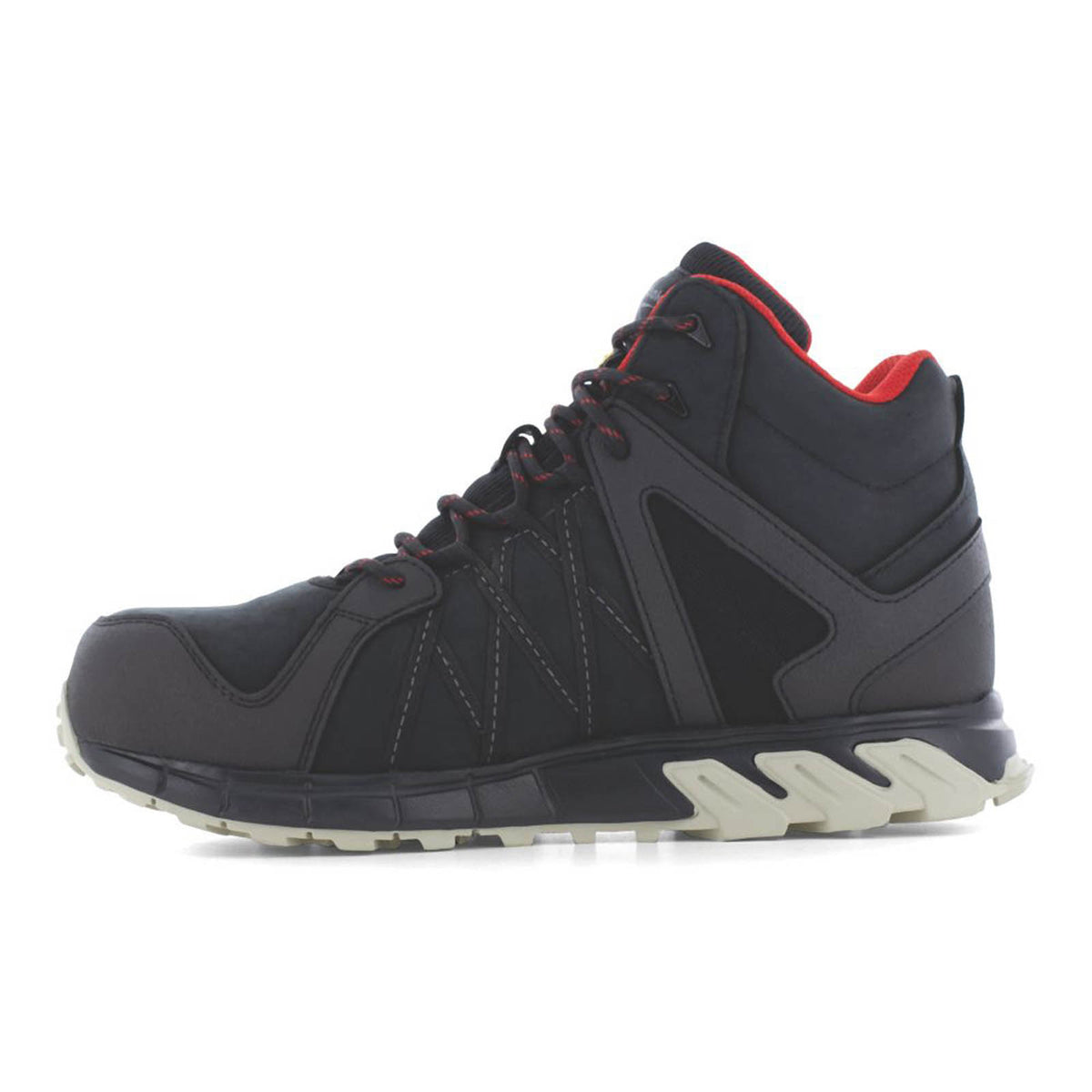 Reebok Safety Boots Mens Standard Fit Black Work Shoes Aluminium Size 10 - Image 5