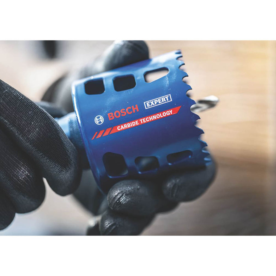 Bosch Hole Saw Drill Bit Carbide Multi-Material Wood Metal Steel Tiles 80mm - Image 2