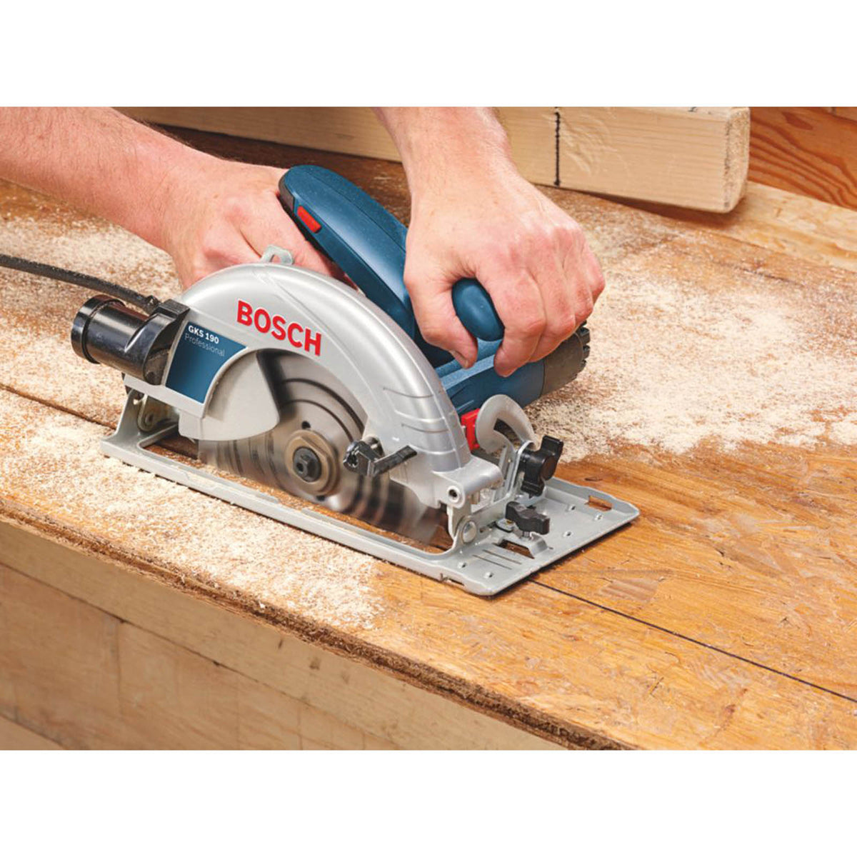 Bosch GKS 190 1400W 190mm Electric Professional Circular Saw 240V - Image 3