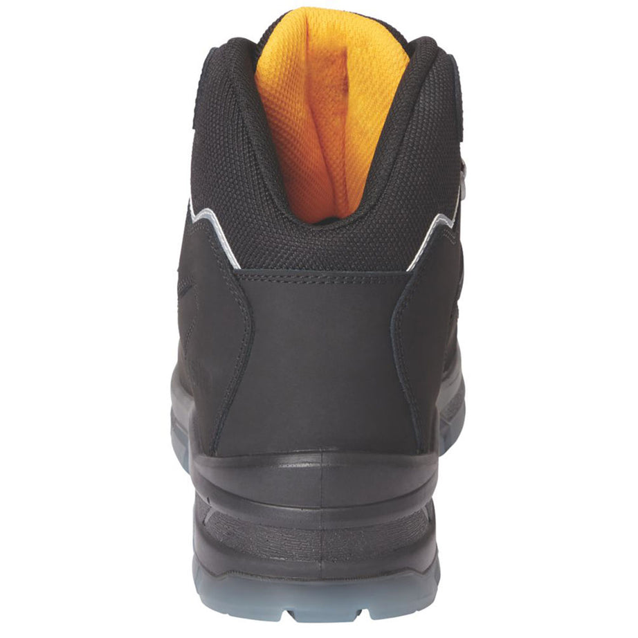 Site Safety Boots Mens Standard Fit Black Leather Work Shoes Steel Toe Size 11 - Image 3