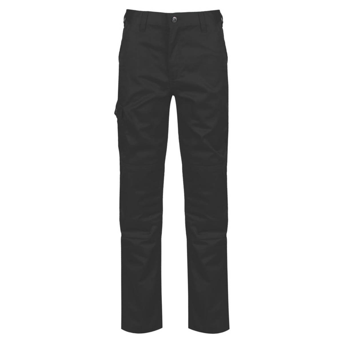 Regatta Mens Work Trousers Cargo 6 Pockets Black Water Repellent 38" W 29" L - Image 1