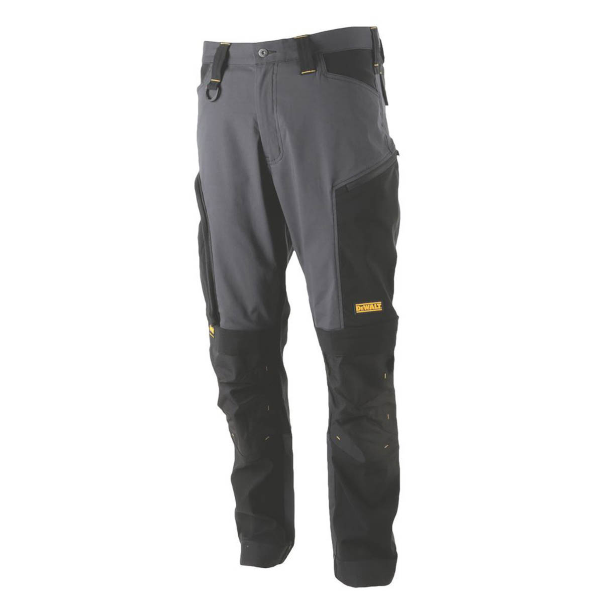 DEWALT Waterford Work Trouser Grey/Black 32" W 31" L - Image 1