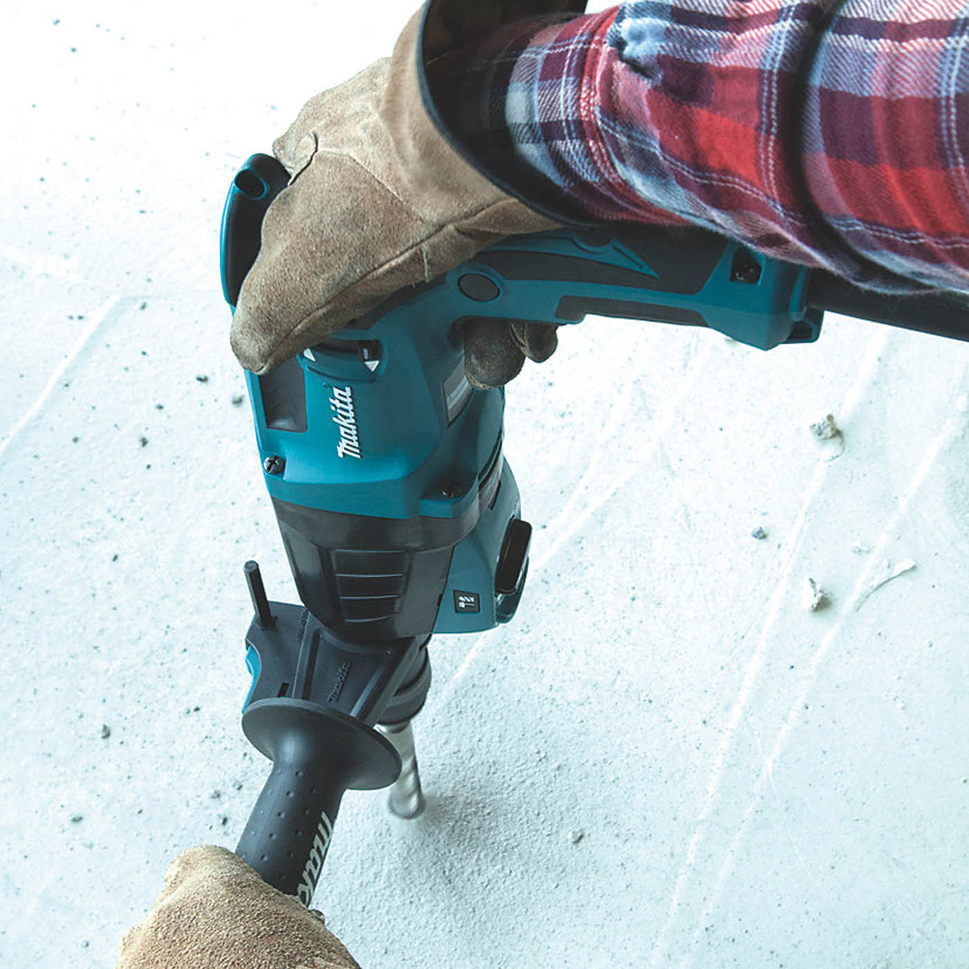 Makita SDS Plus Drill HR2630 Electric Brushed 3 Function Side Handle 800W 110V - Image 3
