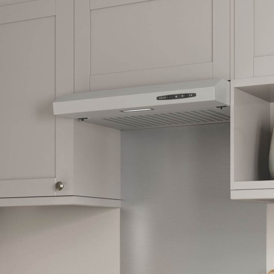 Cooker Hood Kitchen Extractor Stainless Steel 3 Speed Slider Control 600mm - Image 3