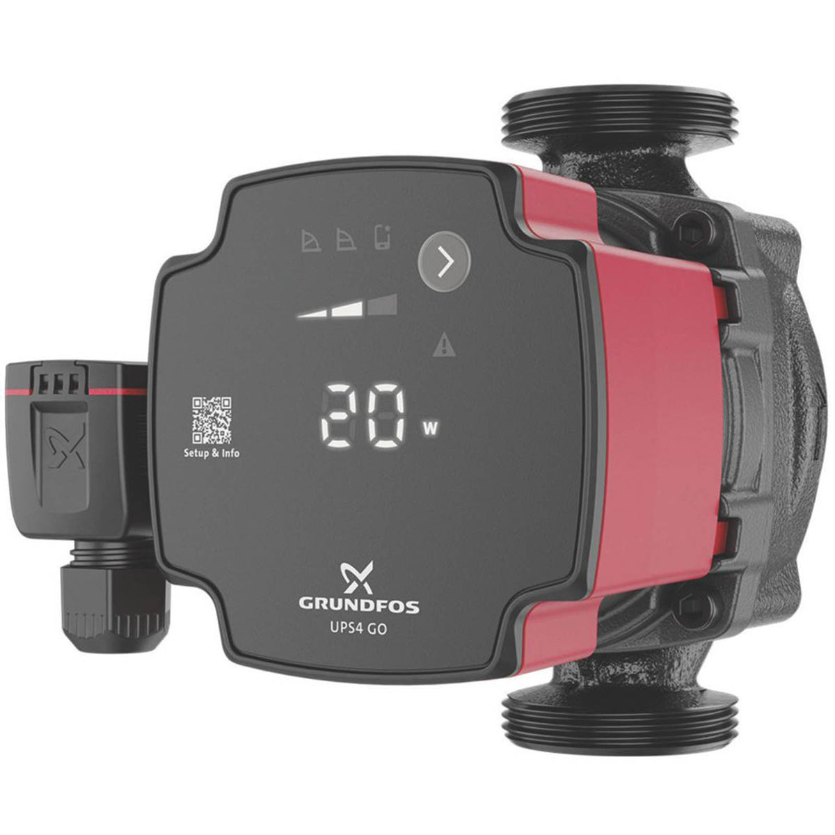 Grundfos UPS4 GO 25-65 130 Domestic Heating Circulator Pump 220-240V - Image 3