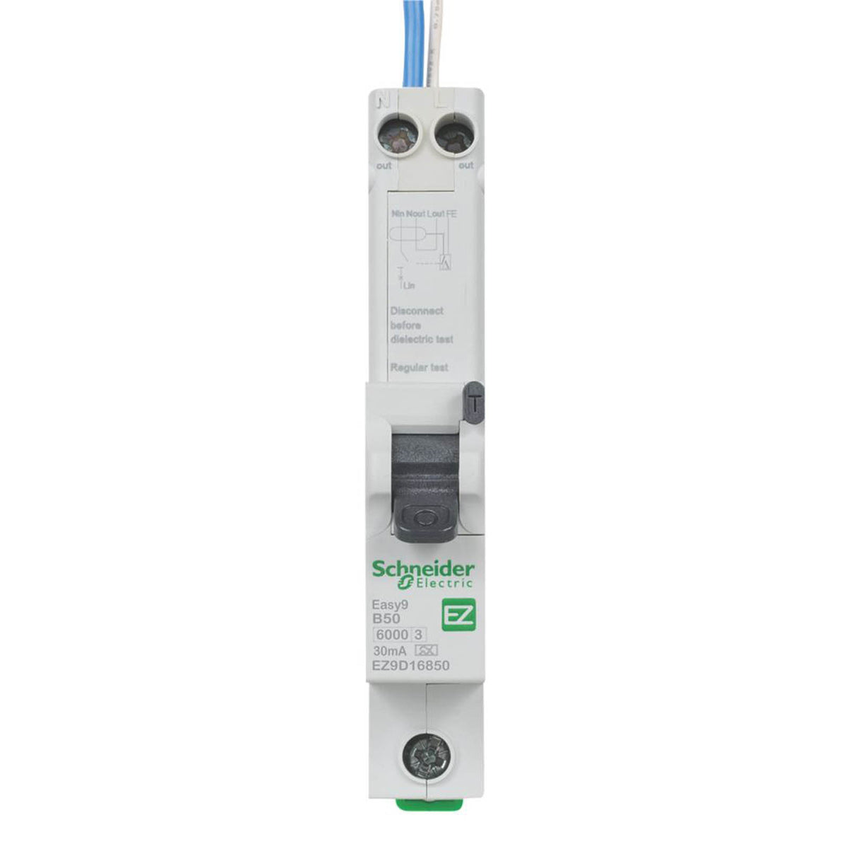 Schneider Electric Easy9 50A 30mA SP Type B RCBO - Image 2
