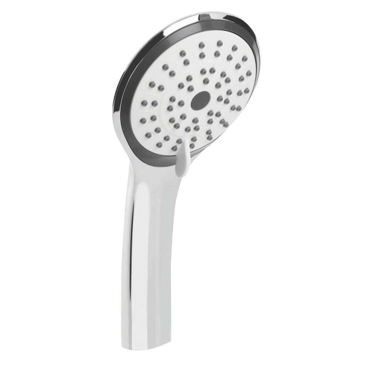 Bristan Shower Head Chrome 3 Spray Patterns Round Handset Contemporary Bathroom - Image 1