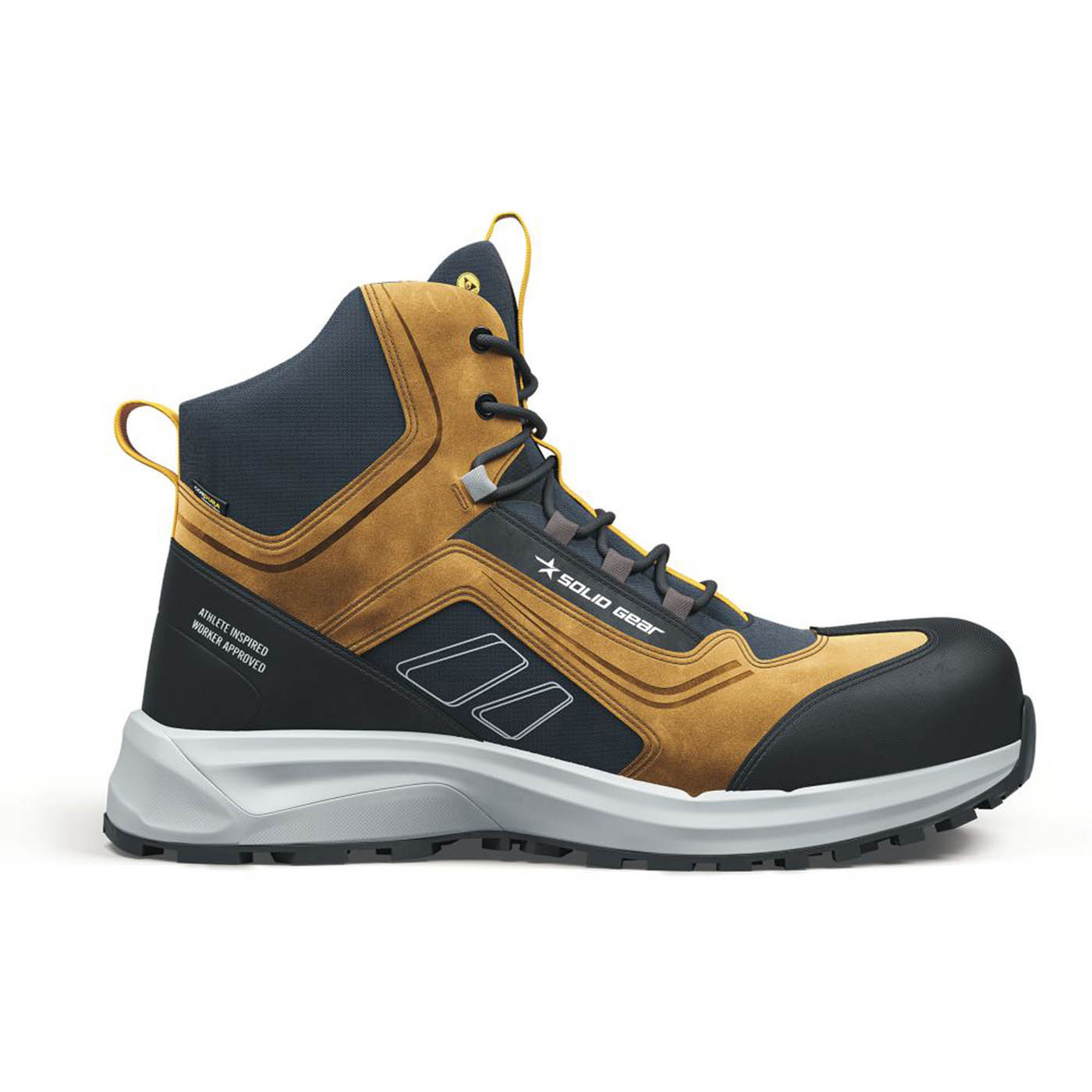Solid Gear Adapt Size 10.5 Brown Water-Resistant Safety Boots - Image 1
