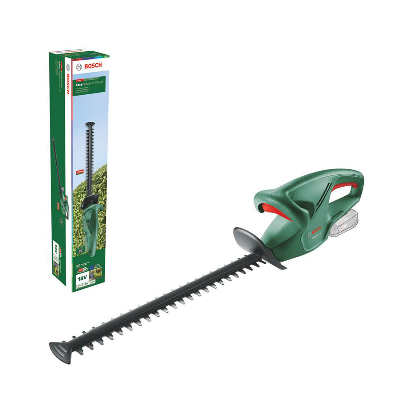 Bosch Hedge Trimmer EasyHedgeCut 18-45 i Cordless 45cm 18V Li-Ion Body Only - Image 6