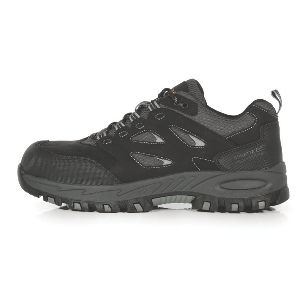 Regatta Mens Safety Trainers Black Granite Water-Resistant Steel Toe Size 8 - Image 2