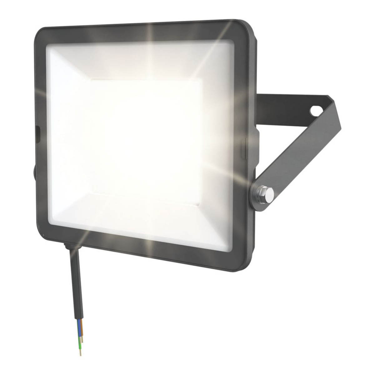 LAP LED Floodlight Outdoor Alernus Cool White Black Wall Mounted 100W 12,000lm - Image 5