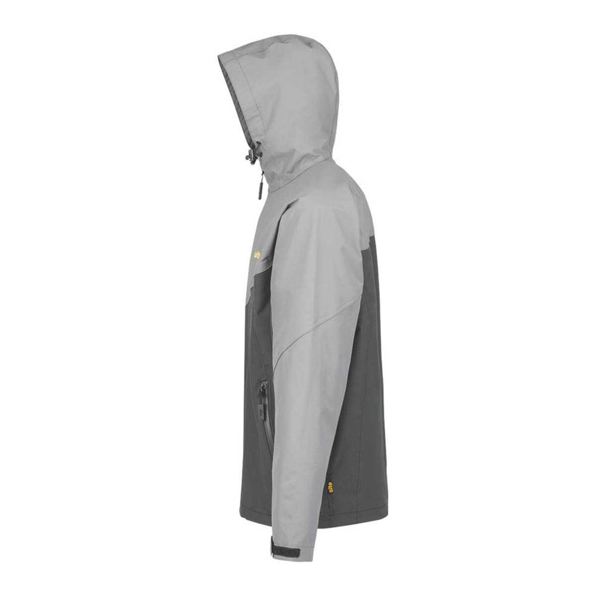 Site Jacket Black Grey Messner Windproof Adjustable Hood X Large 54" Chest - Image 4