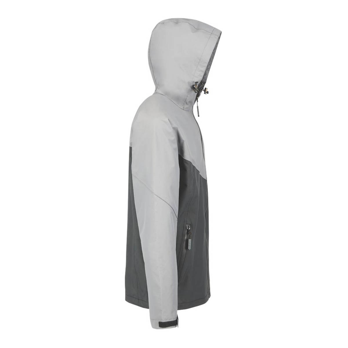 Site Mens Jacket Windproof Black Grey Messner Adjustable Hood X Large 54" Chest - Image 5