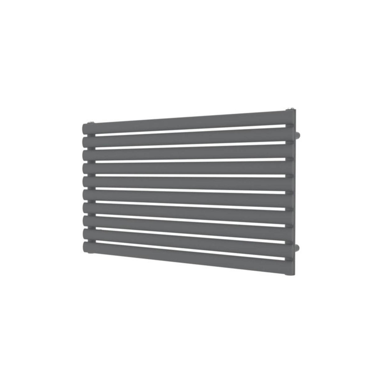 Flomasta 600mm x 1000mm 2189BTU Anthracite Horizontal Designer Radiator - Image 1
