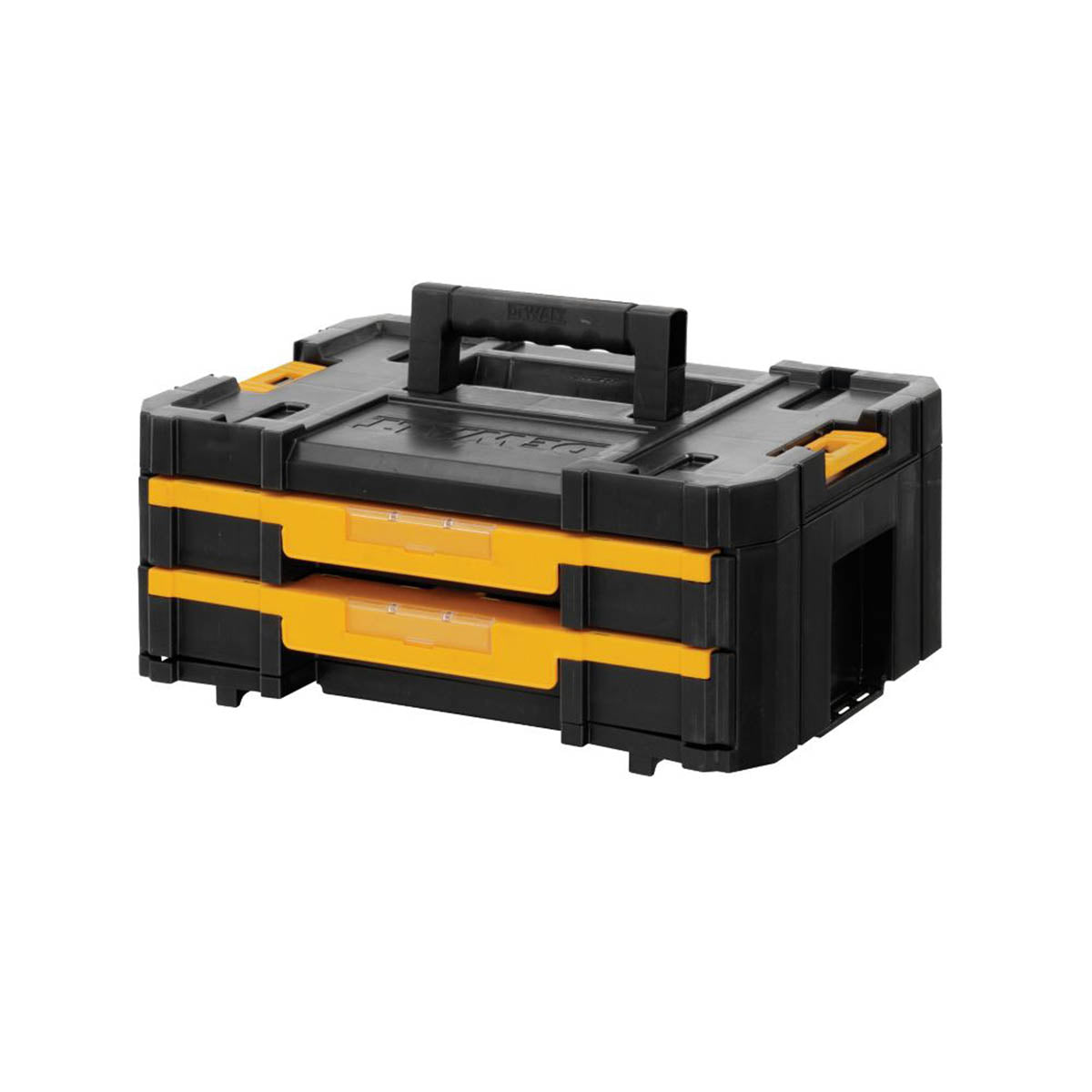DeWalt Toolbox Storage TSTAK IV 2 Drawer Compartments Removable Dividers 17" - Image 1