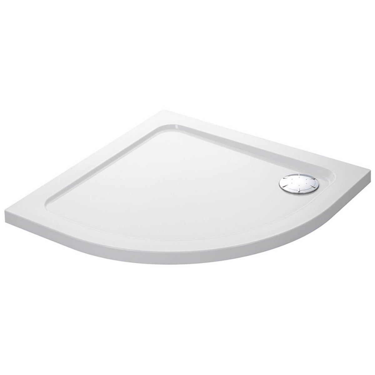 Mira Flight Low Quadrant Shower Tray White 900 x 900 x 40mm - Image 2