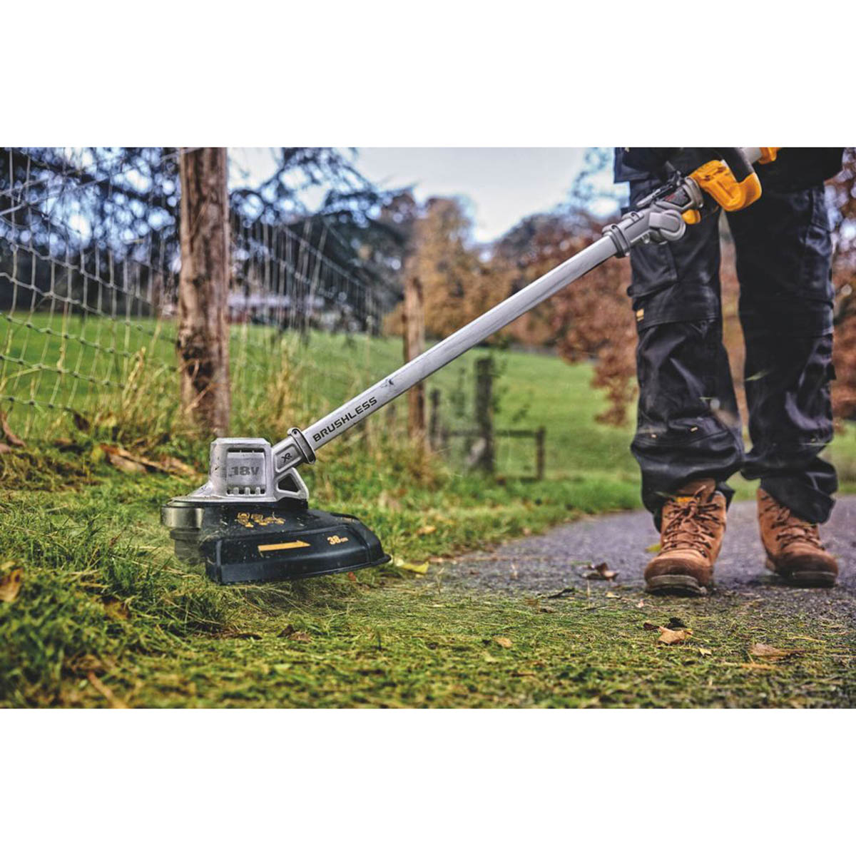 DeWalt Grass Trimmer Cordless 18V Li-Ion DCMST561N-XJ Garden Cutter Body Only - Image 2