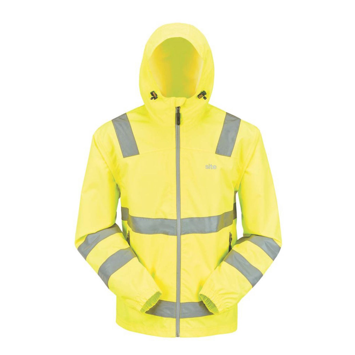 Site Harvell Hi-Vis Lightweight Jacket Yellow X Large 52" Chest - Image 1