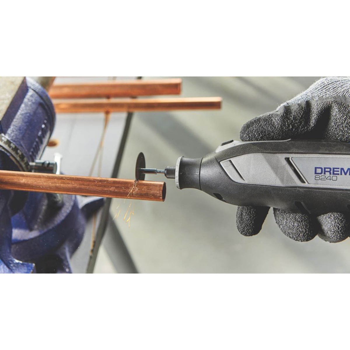 Dremel F0138240JB 12V 1 x 2.0Ah Li-Ion Cordless Multi-Tool with Accessories 6 Piece Set - Image 4