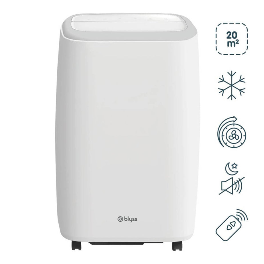 Blyss Smart Air Conditioner Portable 3 Speed 3in1 Cooler Dehumidifier Timer 893W - Image 6