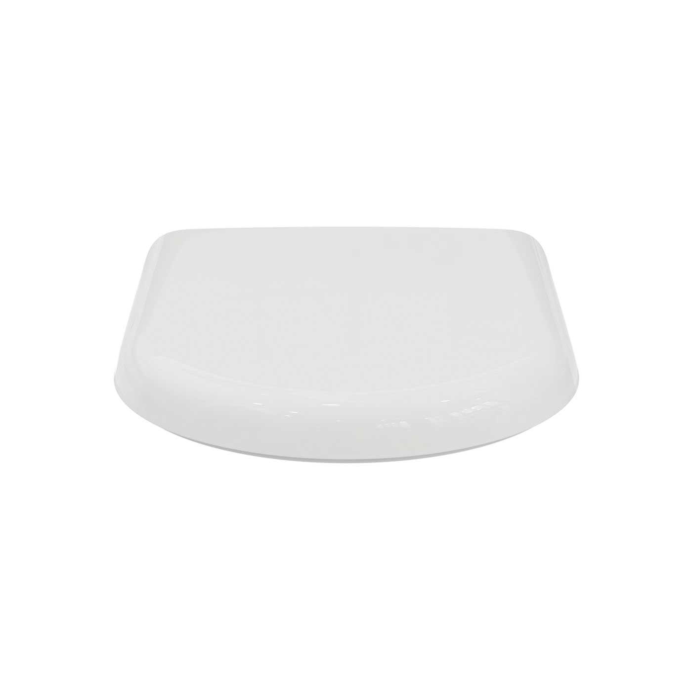Toilet Seat Soft-Close Cover Round Duraplast White Top Fix Hinges Della - Image 2