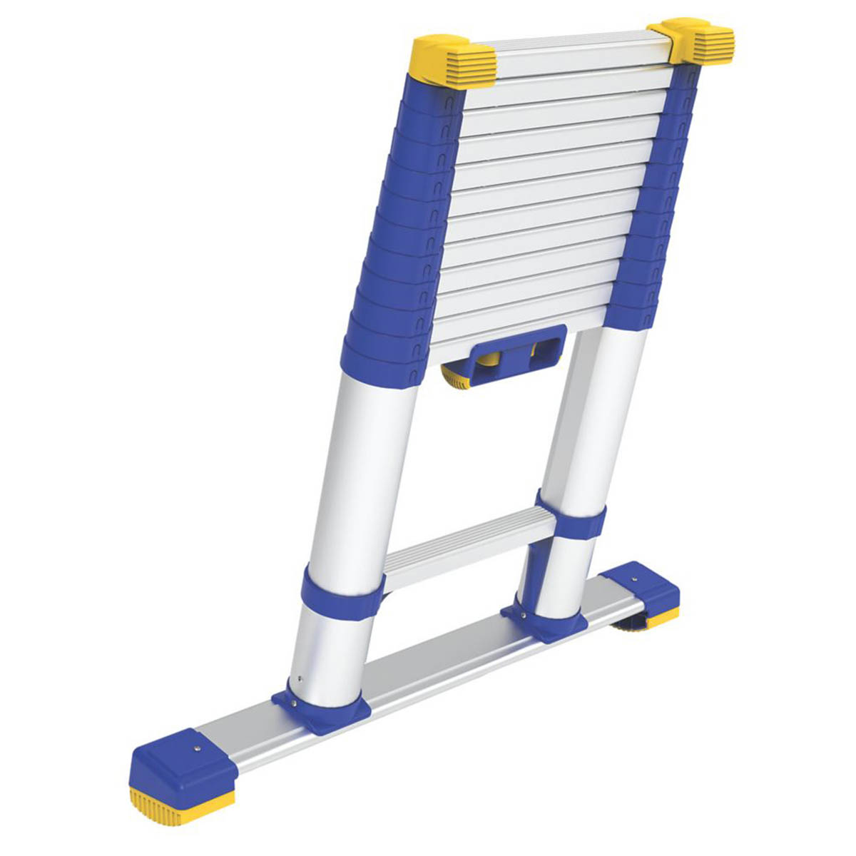 Werner Telescopic Ladder Non-Slip Feet Compact Soft Close Mechanism 3.8m - Image 5