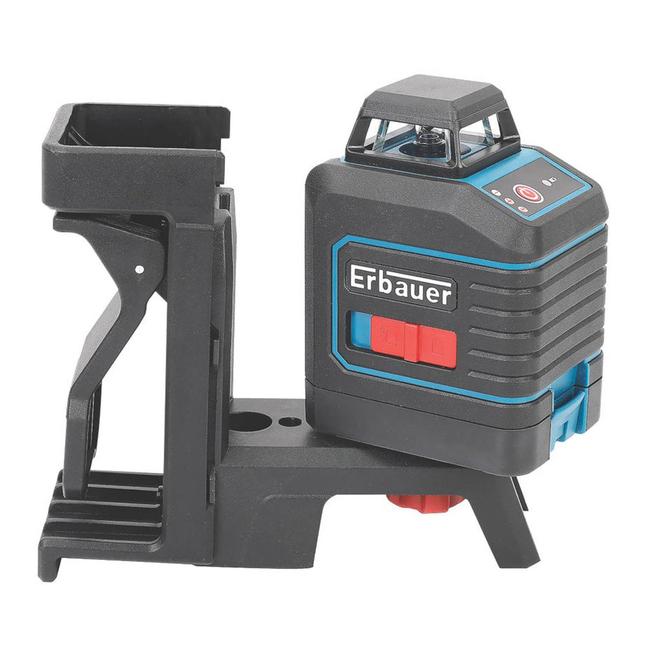 Erbauer Laser Level Red Self Levelling Multi Line Indoor Outdoor Measure Tool - Image 4