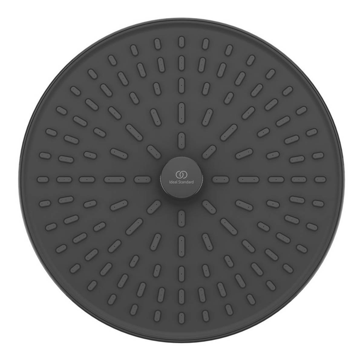 Ideal Standard Shower 2 Spray Patterns Silk Black Round Contemporary 260mm - Image 3
