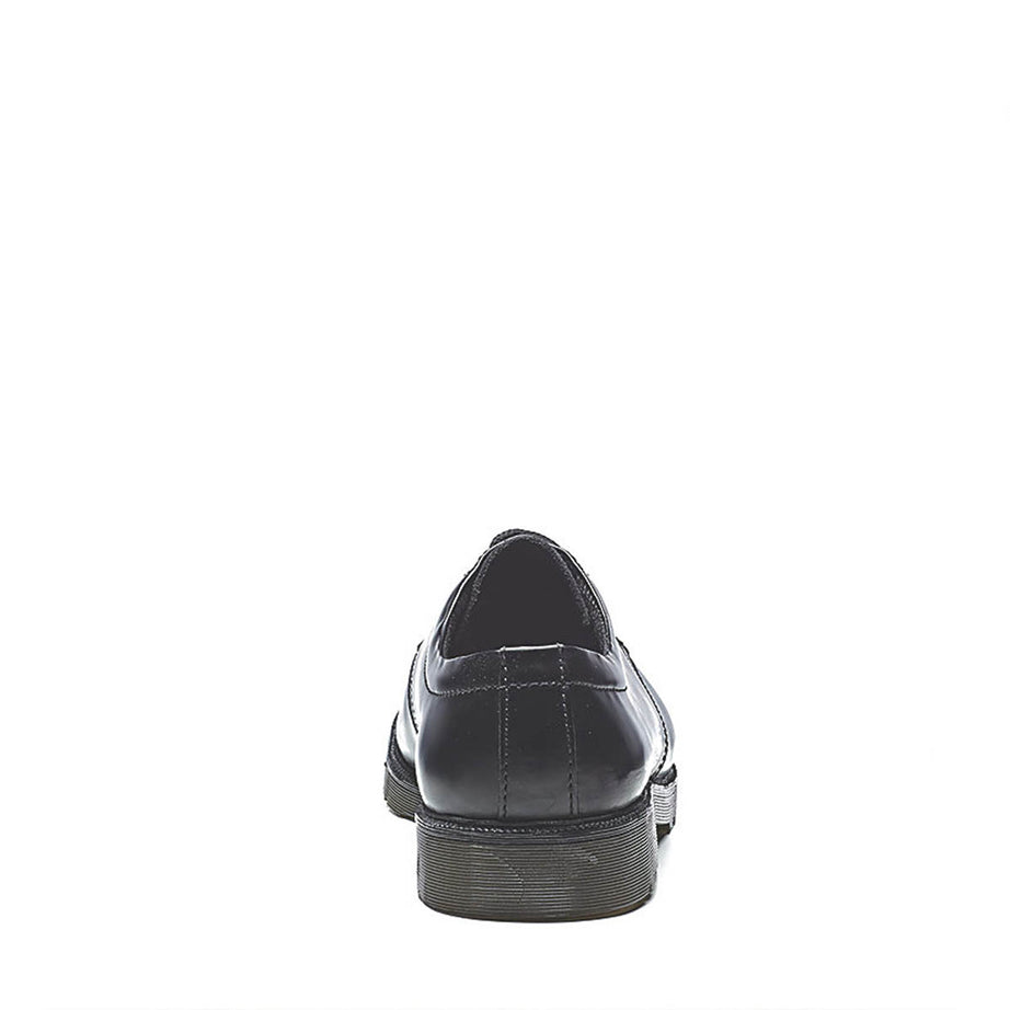 Safety Shoes Mens Wide Fit Black Leather Lightweight Work Boots Steel Toe Size 6 - Image 5