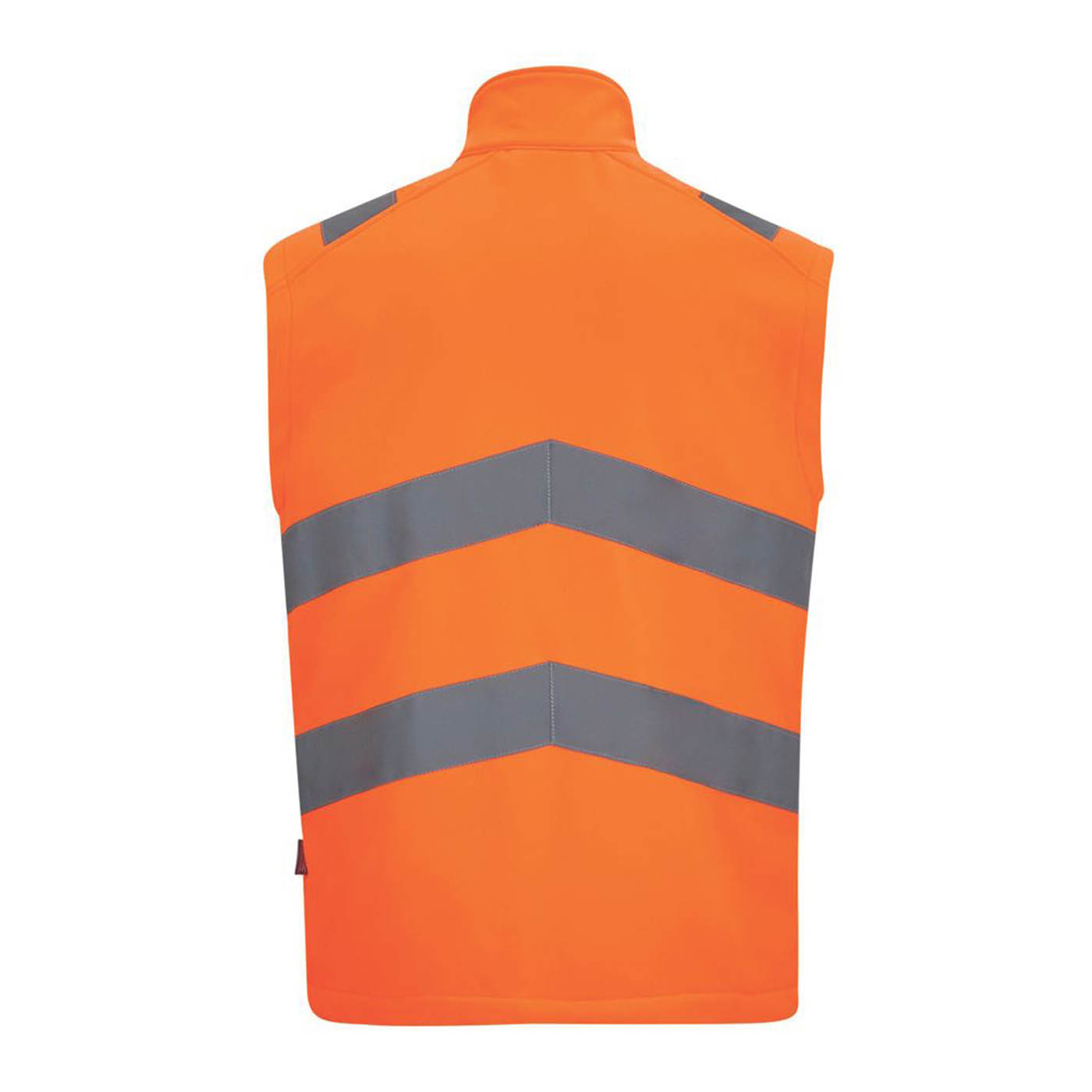 Regatta Hi-Vis Pro Contract Ablaze Softshell Bodywarmer Orange 3X Large 56.3" Chest - Image 6