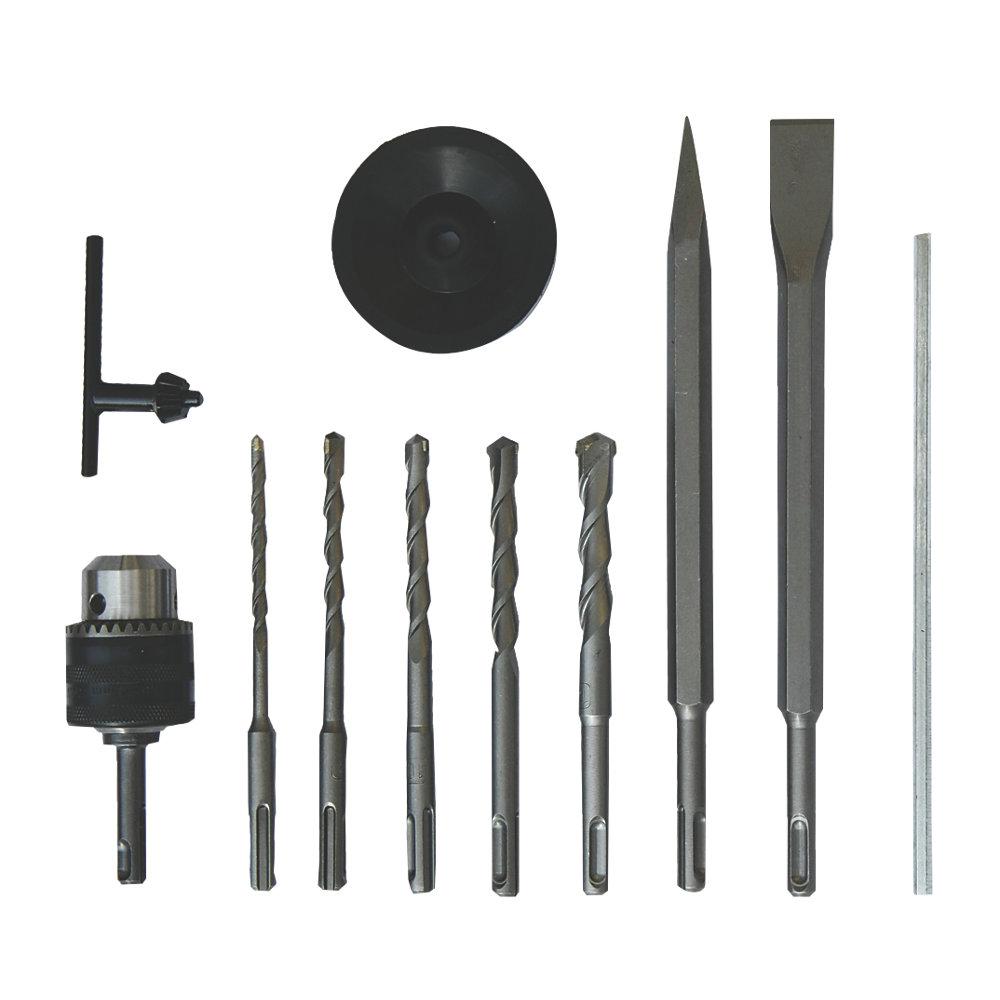 Titan SDS Plus Drill Electric TTB278SDS 6.3Kg 9 Piece Accessories 1500W 230-240V - Image 3