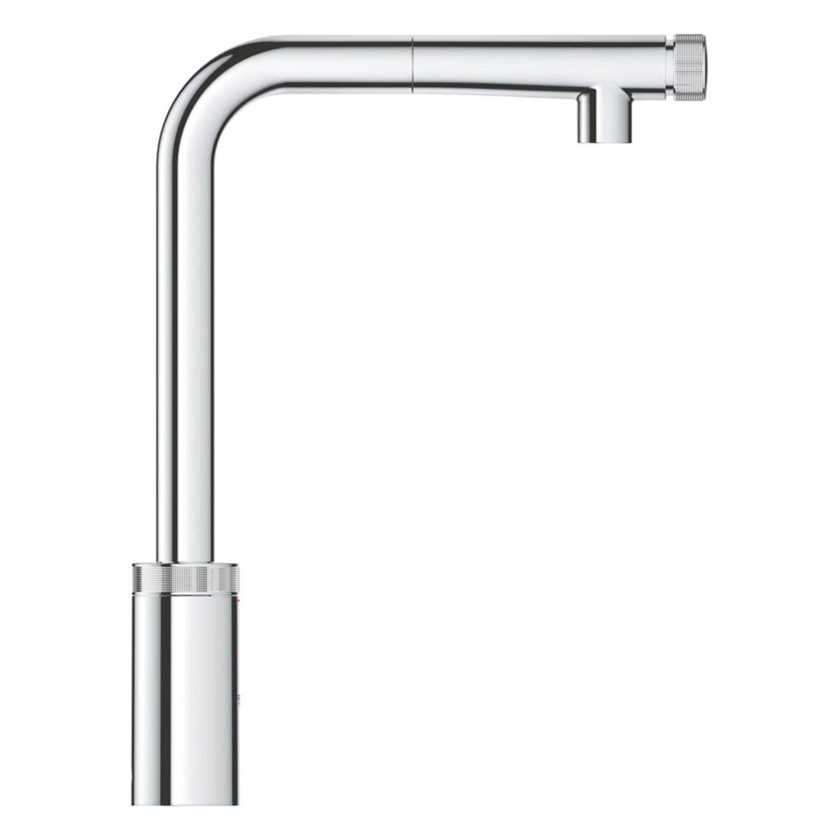 Grohe Kitchen Mixer Tap Pull-Out Spout Smartcontrol Push Button Chrome Modern - Image 3