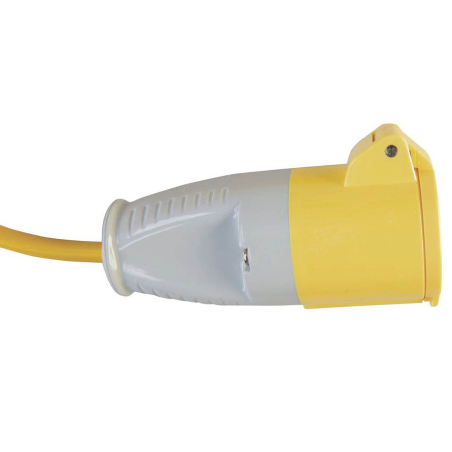 Defender Extension Lead 110V Yellow 16A Site Power Cable 1.5 mm² Indoor 14m - Image 2
