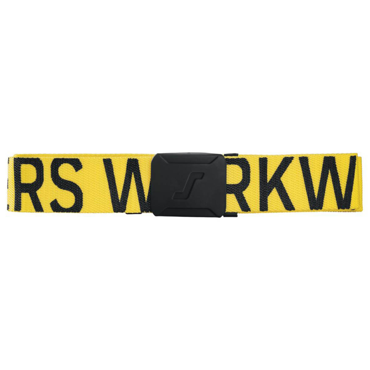 Snickers 9004 Logo Belt Yellow/Black 49" - Image 1
