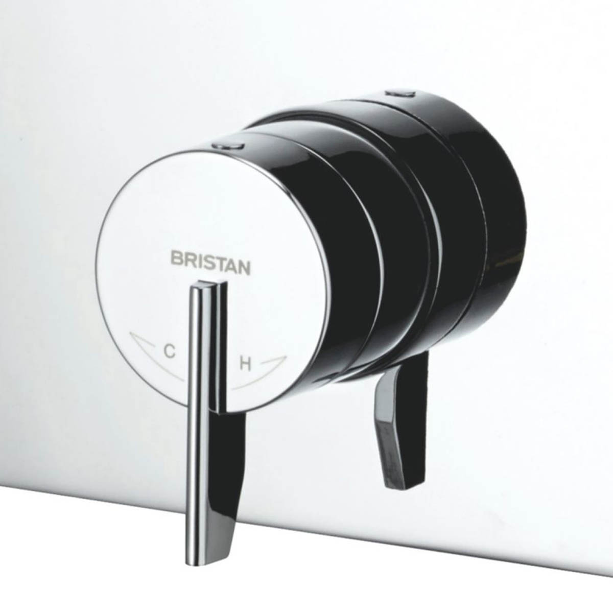 Bristan Mixer Shower Kit Thermostatic Single-Spray Pattern Chrome Concealed - Image 2
