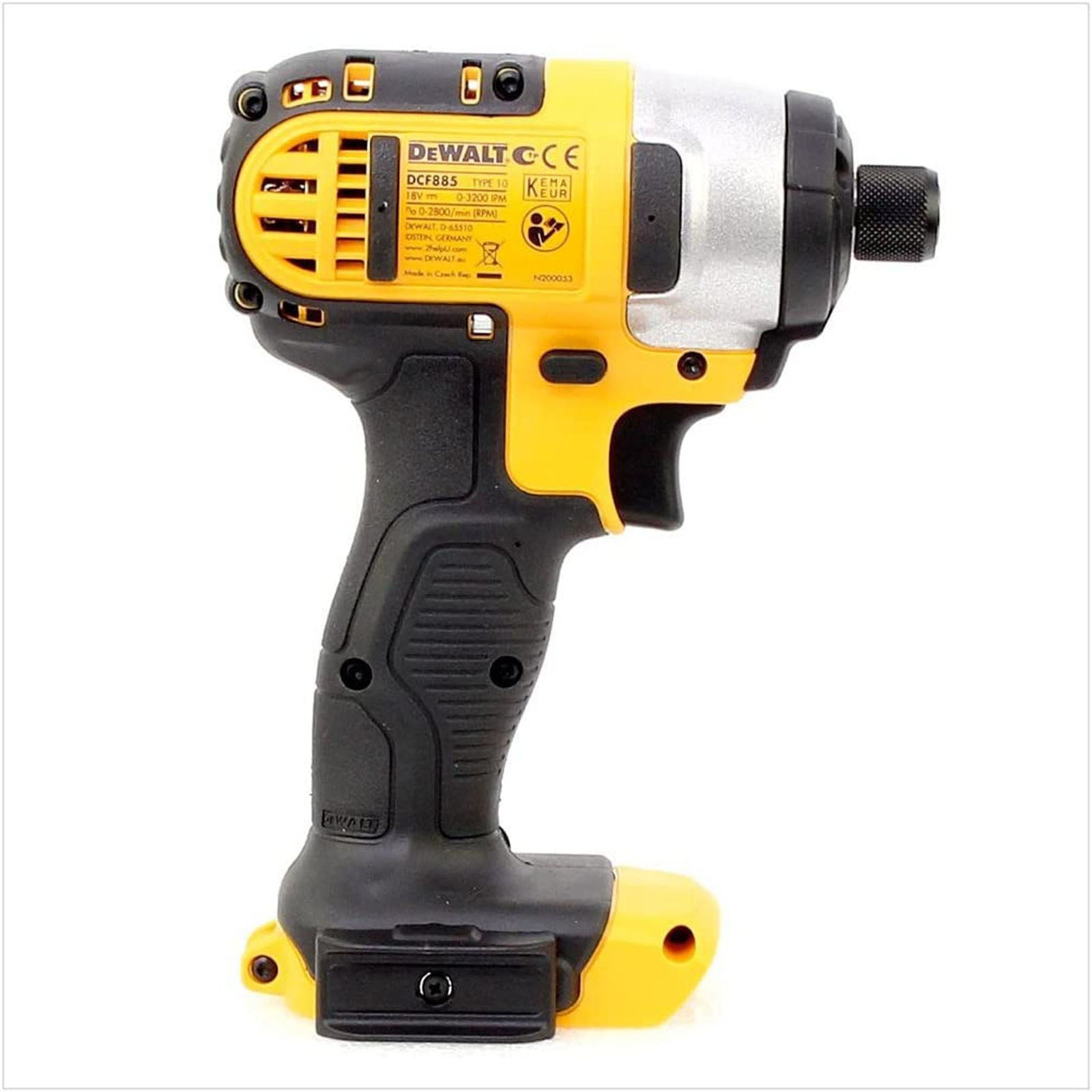 DeWalt Impact Driver Cordless DCF885N-GB XR 250 W 18 V XR Ergonomic Body Only - Image 2