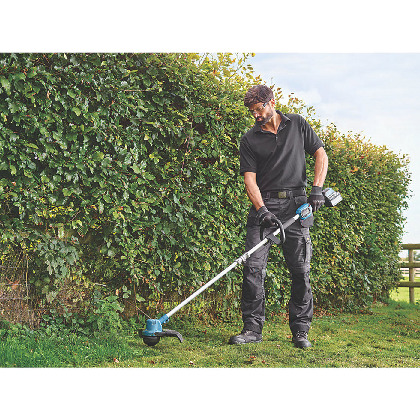 Erbauer Grass Trimmer Cordless 18V 5.0Ah Li-Ion EGT18-Li Brushless Body Only - Image 3