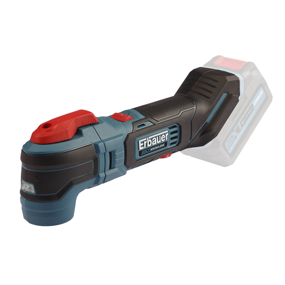 Erbauer Multi Tool Cordless 18V Li-Ion EMT18-Li-QC Soft Grip Compact Body Only - Image 1
