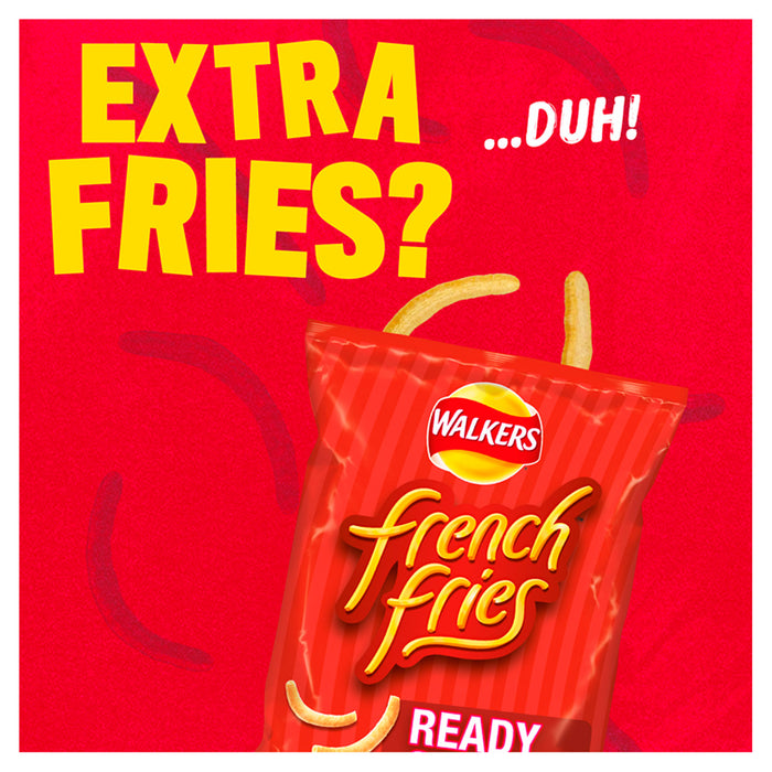 Walkers French Crisps Fries Ready Salted Snacks Pack of 32 x 21g - Image 2