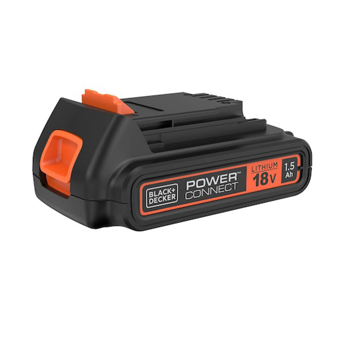 Black+Decker Battery BL1518-XJ Black Orange 18V 1.5Ah Li-ion Powerconnect - Image 1