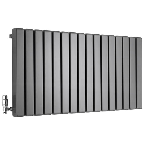 Designer Radiator Steel Anthracite Square Horizontal (W)1185mm x (H)600mm - Image 1