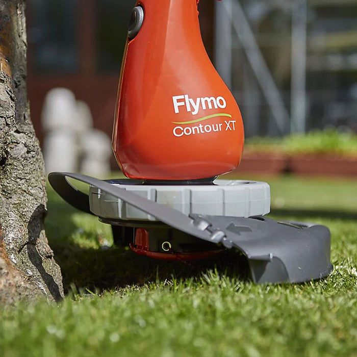 Flymo Grass Trimmer Contour XT Corded 15mm Blades Garden Grass Cut 300W - Image 4