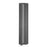 Designer Radiator Anthracite Vertical Semi Circular Profile (H)1800x(W)500mm - Image 1