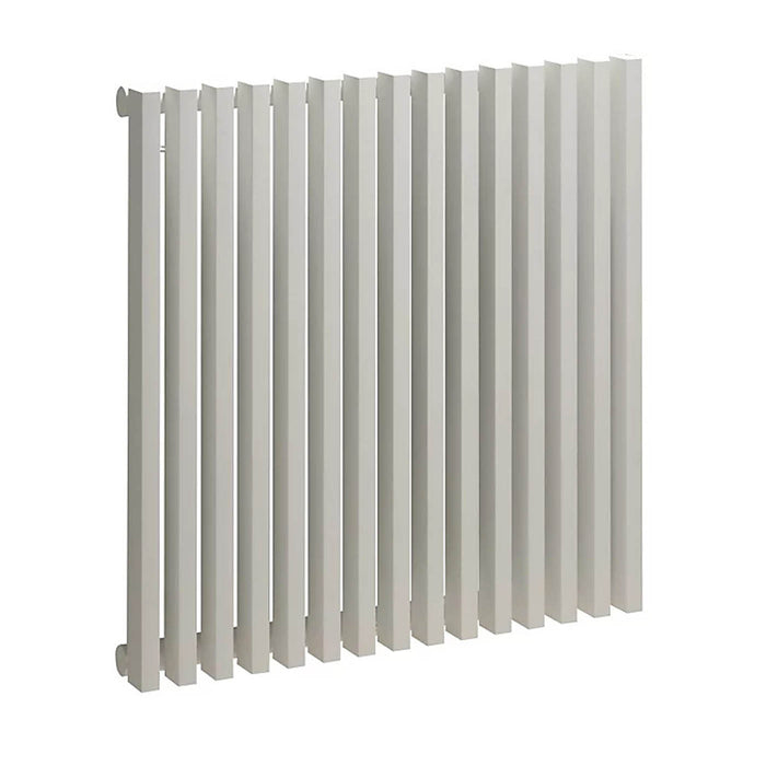 Kudox Designer Radiator White Vertical Steel Rectangular Panels 556W H60xW58cm - Image 1