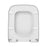 Cedo Fabian Toilet Seat White Soft Close Gloss Finish 361x416mm - Image 2