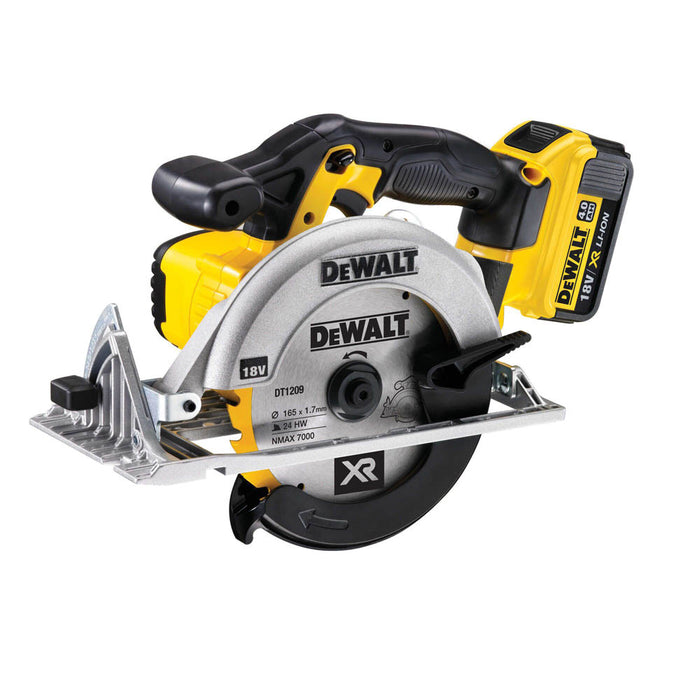 DeWalt Circular Saw Cordless DCS391M2-GB Variable Speed 2x 4Ah Li-on 165mm 18V - Image 2