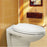 Oval Toilet Seat Soft Close Bathroom Moulded Wood Heavy Duty White Gloss Finish - Image 4