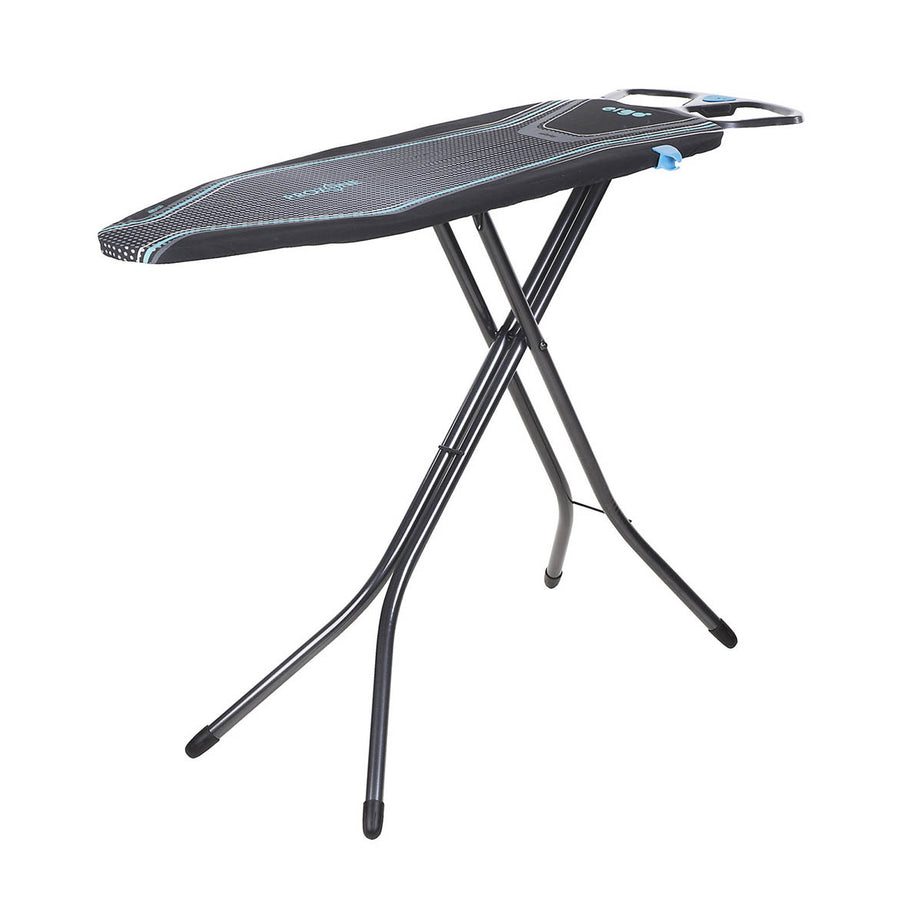 Minky Ergo Grey & blue Metallic effect Ironing board (L)160cm (W)45cm - Image 1